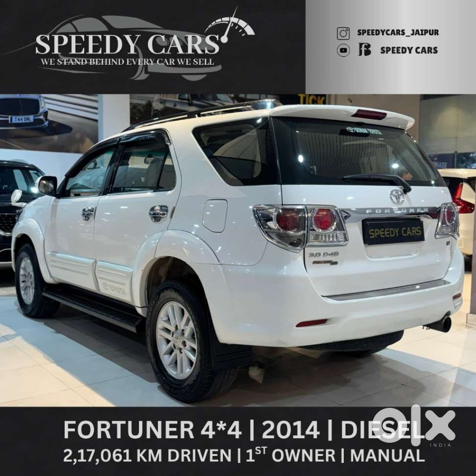 Toyota Fortuner 2.8 4wd Mt, 2014, Diesel
