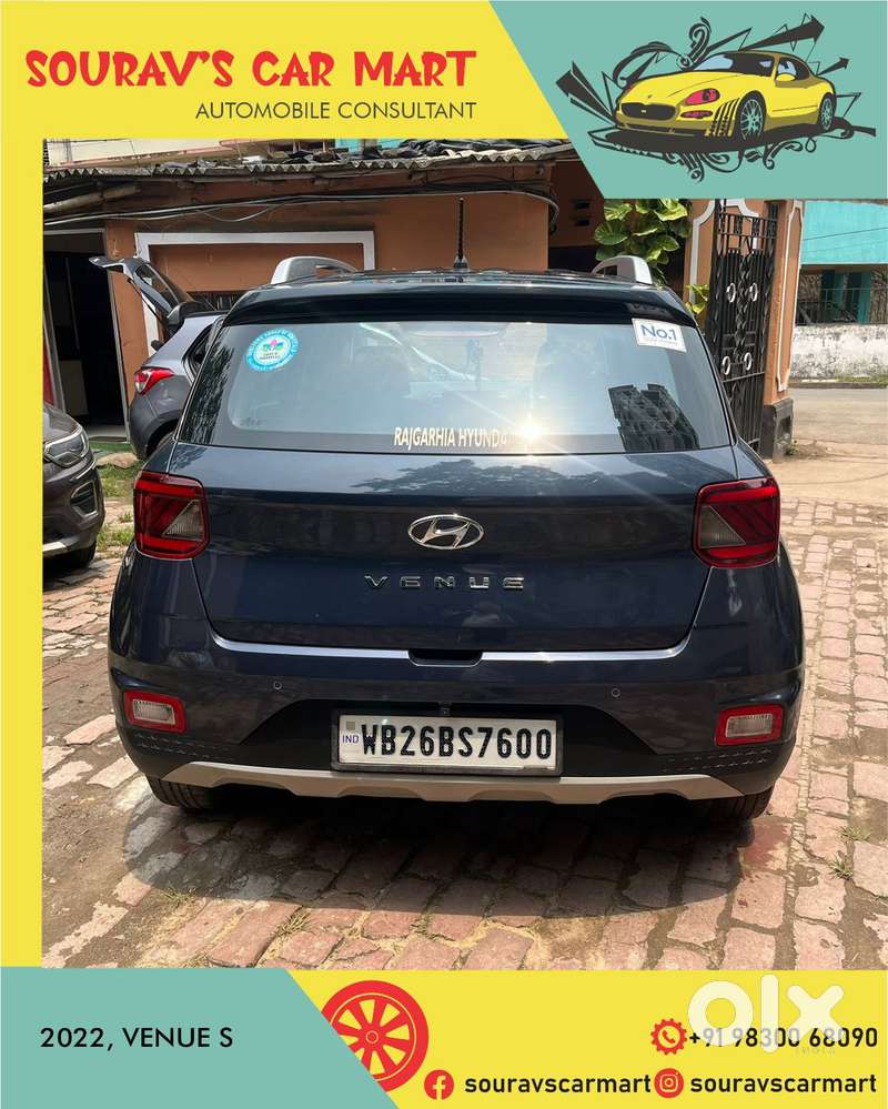 Hyundai Venue S Mt 1.2 Kappa, 2022, Petrol