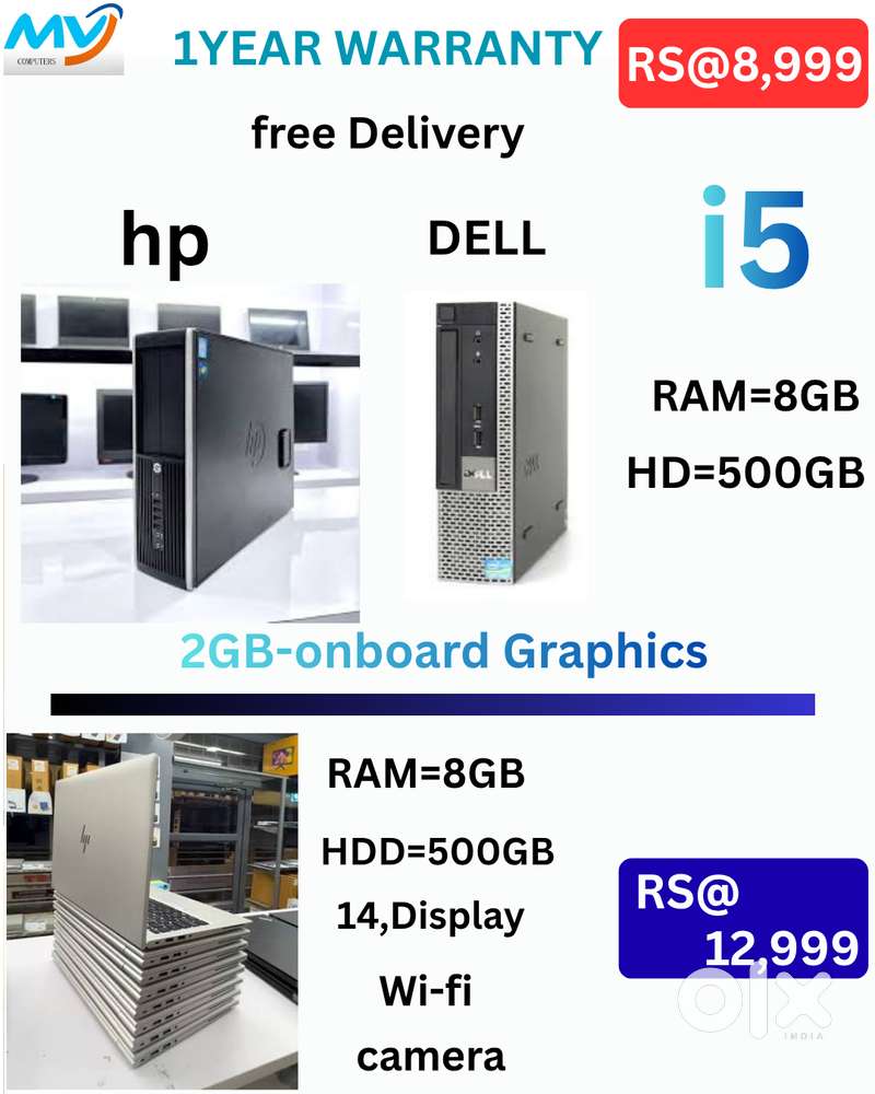 desktop CPU available =Ready to Use Condition Bill & Warranty Availabl
