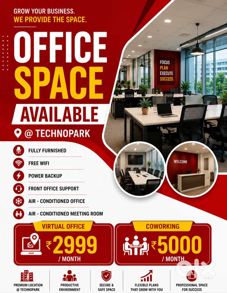 Office Space Available @ Technopark