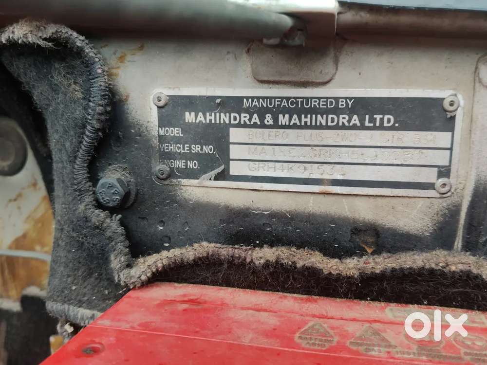 Mahindra Bolero Plus Bs Iv  2018 Model