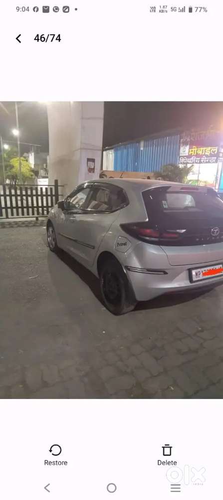 Tata Altroz Xt 1.2rtn Bs6 M1  Colour Skyline. Silver