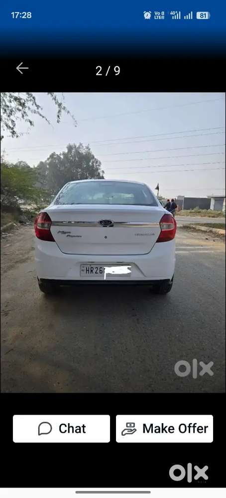 Ford Figo Aspire 2016 Cng(not On Paper) & Petrol 76000 Km Driven