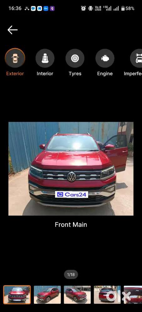 Volkswagen Taigun Topline  2022 Petrol 20000 Km Driven