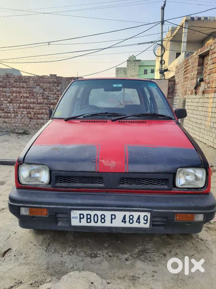 Maruti Car 800cc Red Very Good Condition  New Tyre 4 Passing 2029 Tuk