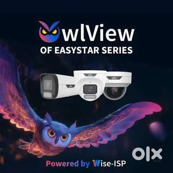 UNV Uniview 4MP OwlView with Wise-ISP Fixed Eyeball Network IP camera