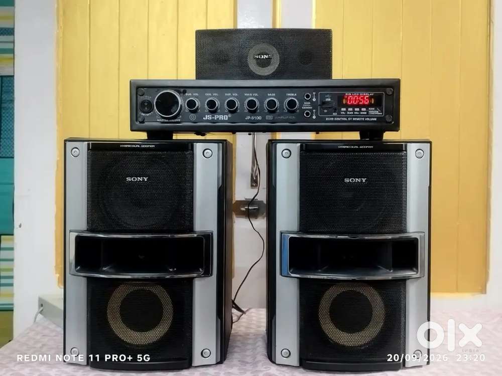 Sony speaker with 5.1 channel heavy  Emplifier