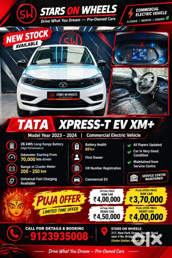 Tata Tigor Ev Xm Plus, 2023, Electric