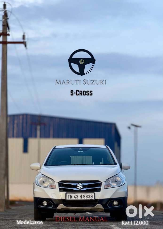 Maruti Suzuki S Cross Sigma Ddis 200 Sh, 2016, Diesel