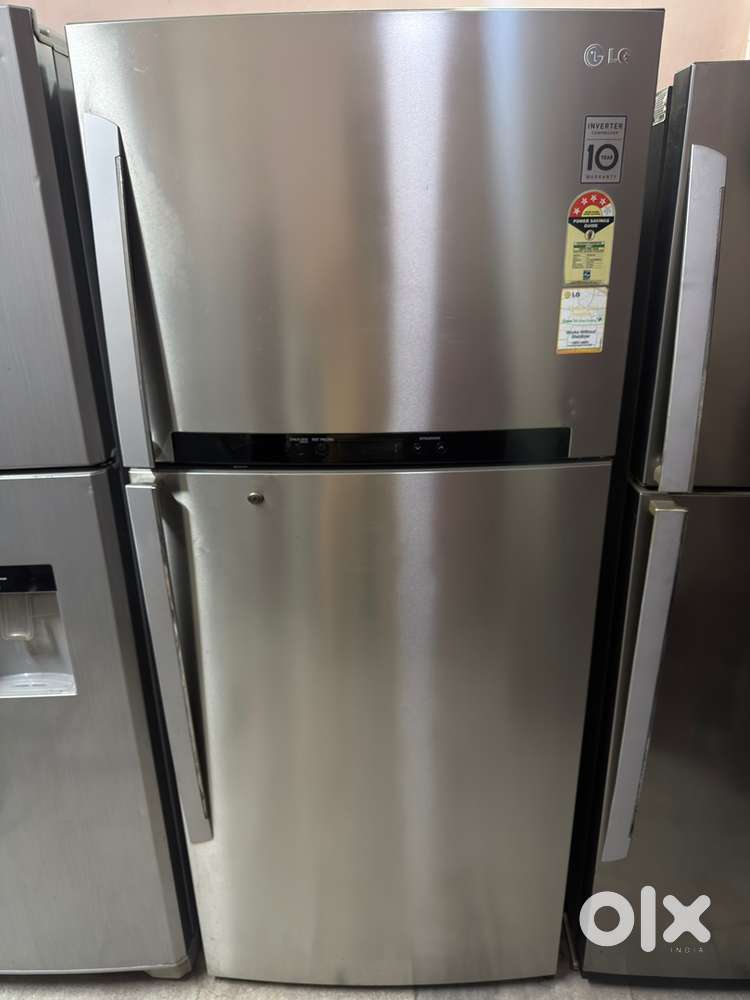 LG inverter 470 litre 4 star double door fridge@guaranty &15 day trail