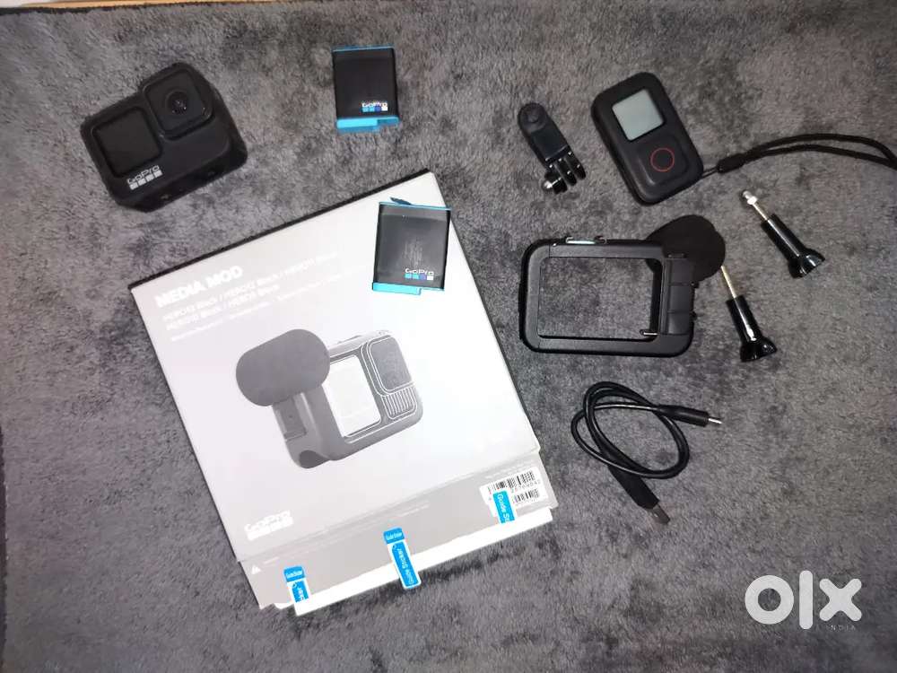 GoPro Hero 9 with Media Mod + Remote