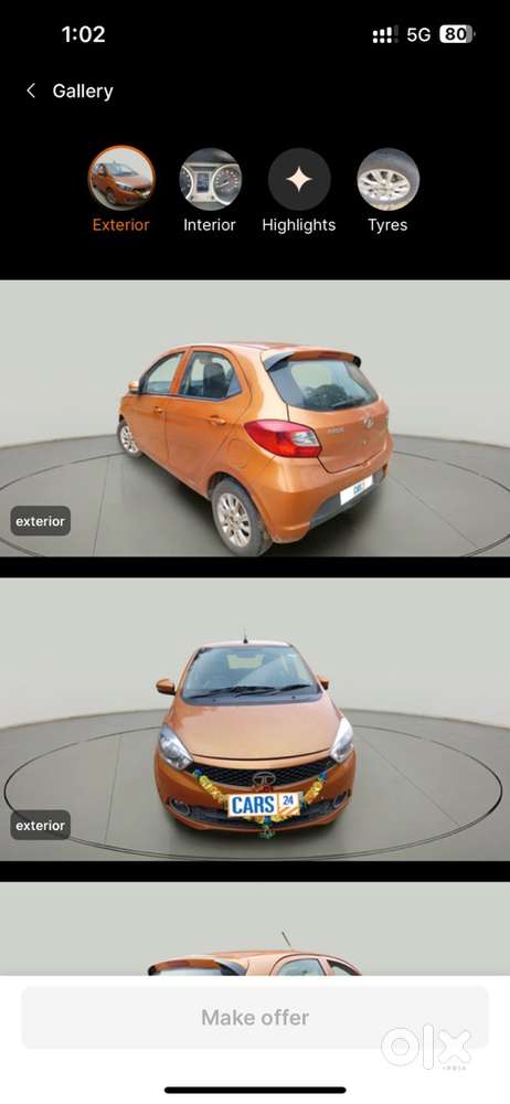 2018 Tata Tiago Petrol Manual 1.2 Limited