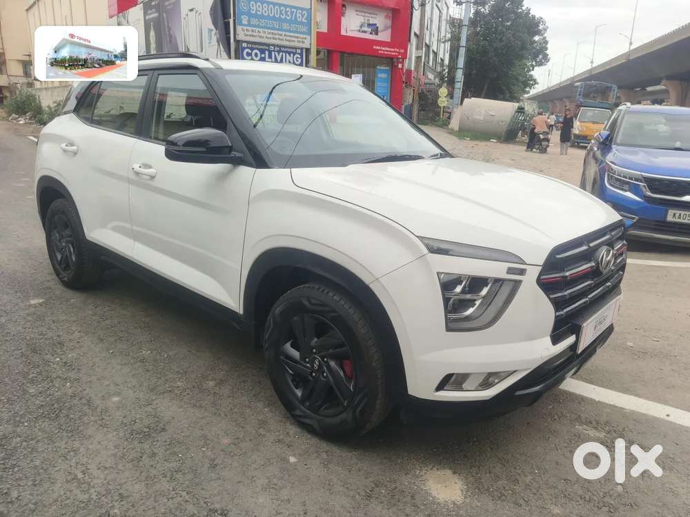 Hyundai Creta 1.5 S Plus Knight Diesel Dual Tone, 2022, Diesel