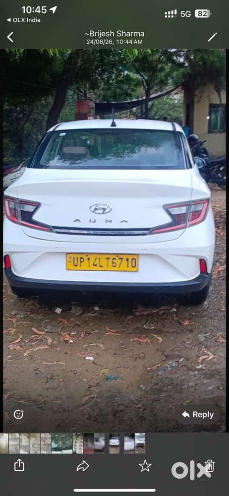 Hyundai Aura 2022 Cng & Hybrids 120000 Km Driven