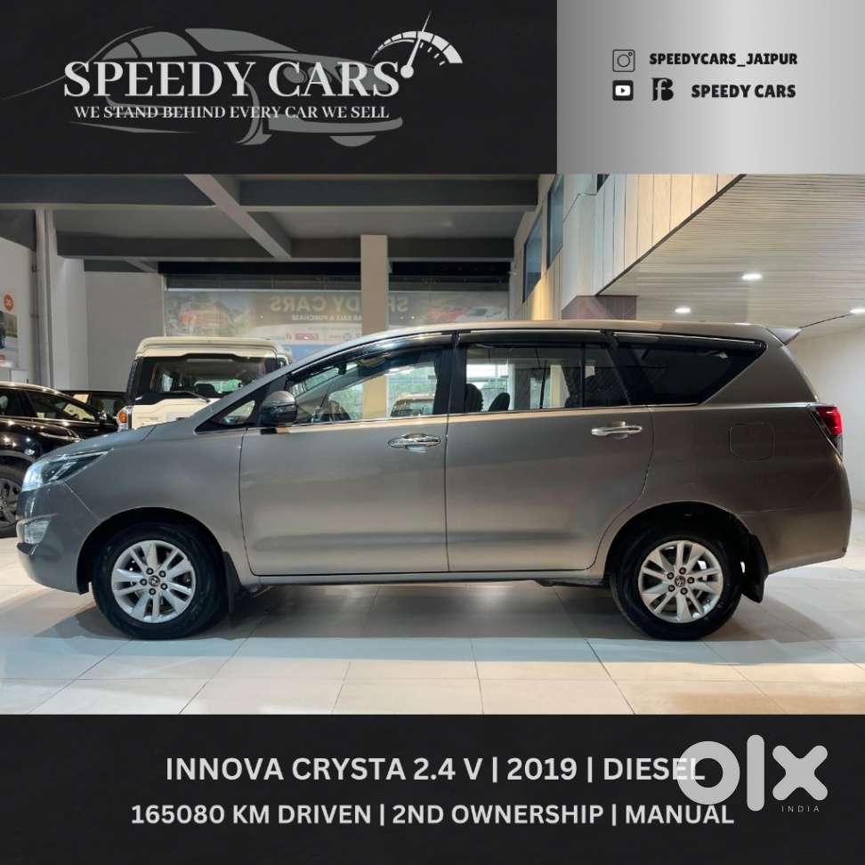 Toyota Innova Crysta 2.4 V 8 Str, 2019, Diesel