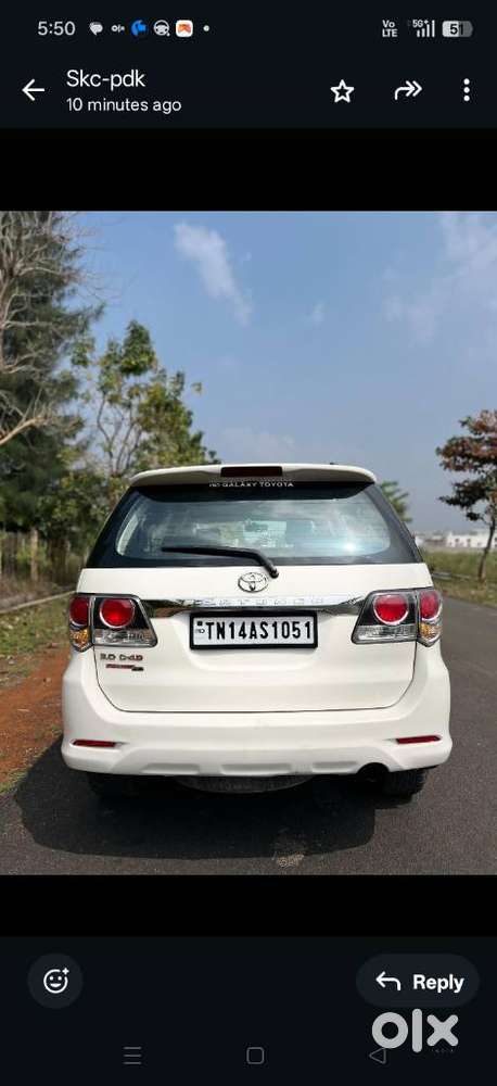 Toyota Fortuner, 2015, Diesel