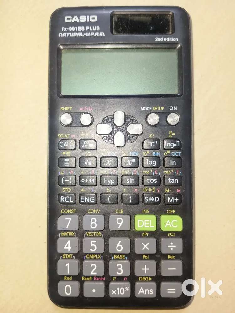 Fx-991ES PLUS scientific calculator 8 month old light used in exams