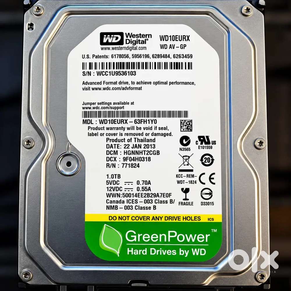 Used 1TB Hard Disk
