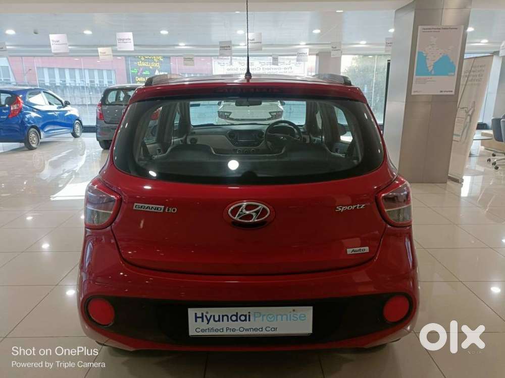 Hyundai Grand I10 1.2 Kappa Sportz Option At, 2017, Petrol