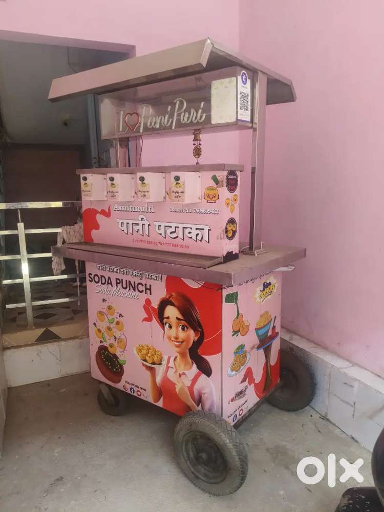 Automatic panipuri stol