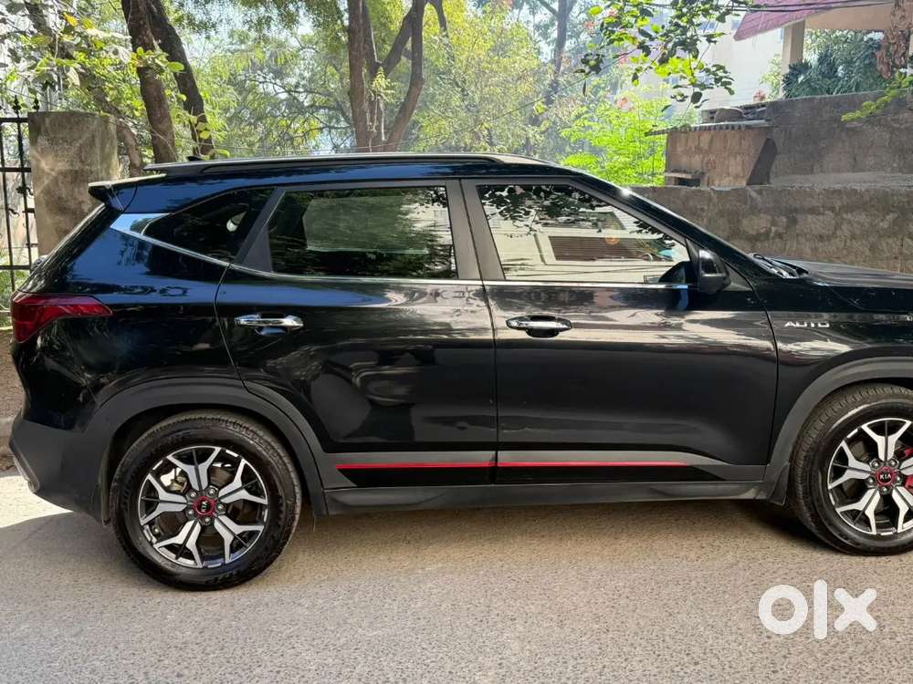 Kia Seltos Black Car In Excellent Condition Very Well Maitained, Ap
