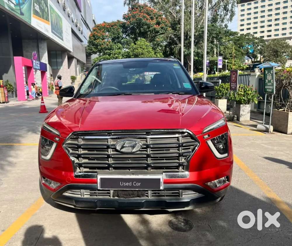 Hyundai Creta 1.4 Sx (o) Turbo Petrol Dct Dual Tone, 2021, Petrol