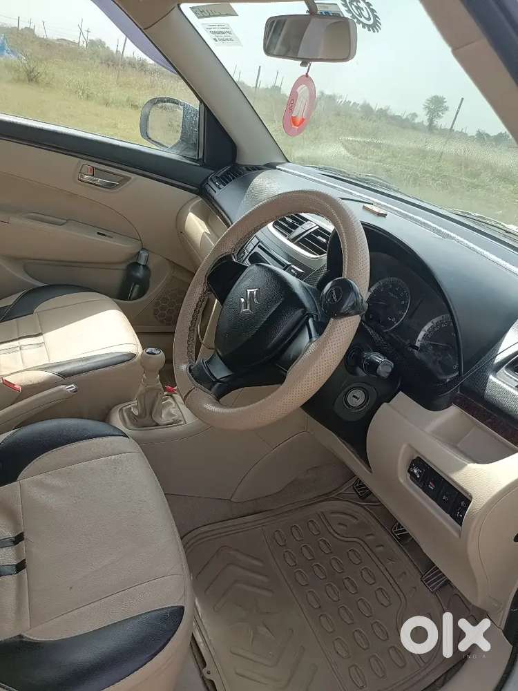 New Condition Swift Dzire Cng 2013 March Etawah Registration