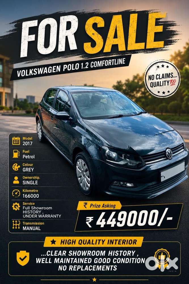 Volkswagen Petrol Car 2017