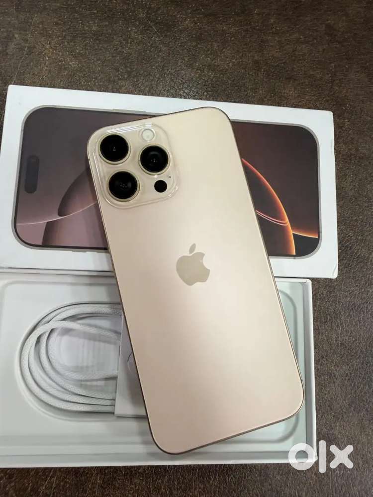 I PHONE 16 PRO 512GB GOLD , MINT CONDITION 100% WARRANTY. VISIT STORE