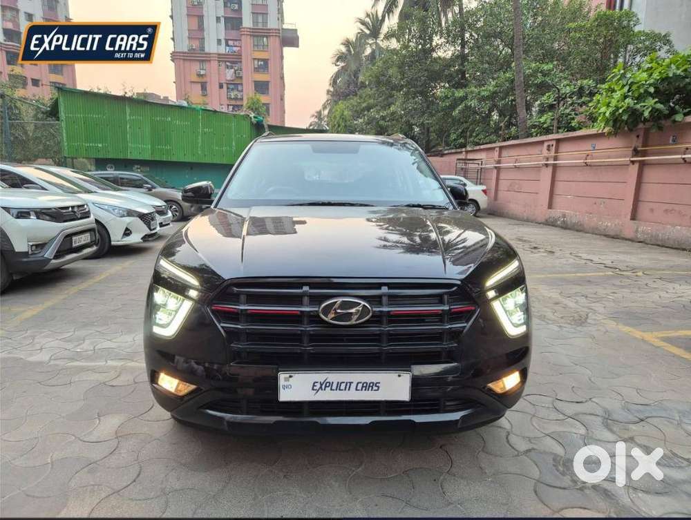 Hyundai Creta 1.5 S Plus Knight Petrol, 2023, Petrol