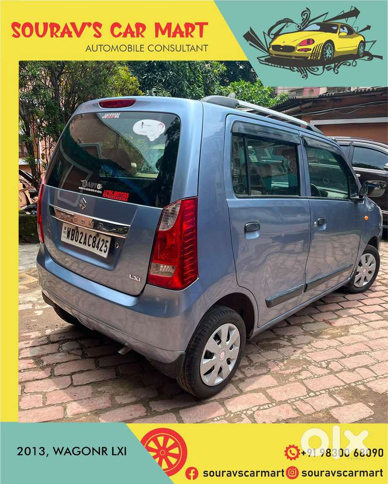 Maruti Suzuki Wagon R Lxi, 2013, Petrol