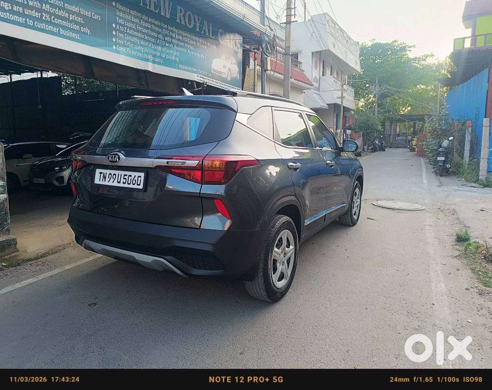 Kia Seltos Htk 1.5 Petrol, 2021, Petrol