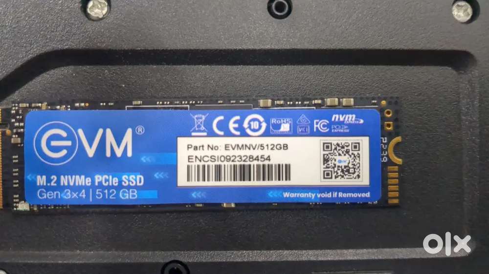 EVM 512GB M.2 NVMe PCIe SSD