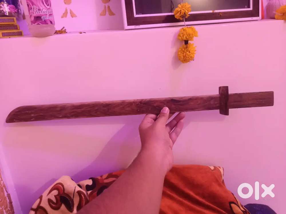 Hand made wooden sword