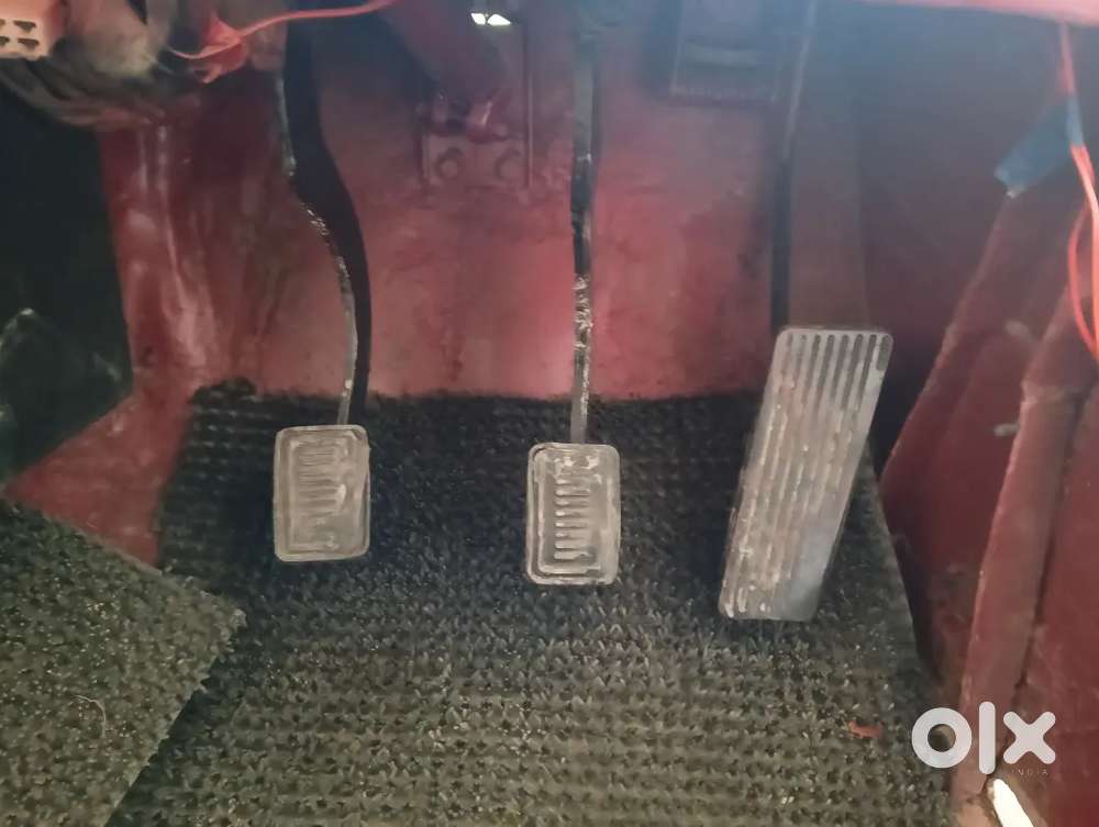 Custom Red Open Jeep - Perfect For Wedding, Baraat & Video Shoots