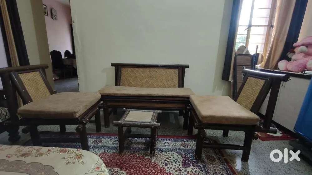Old antique sofa wooden