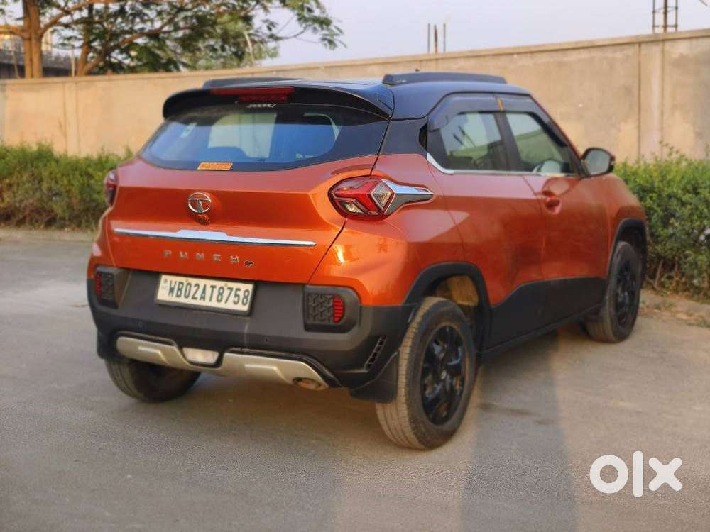 Tata Punch 1.2 Revotron Adventure Camo Rhythm Amt, 2022, Petrol