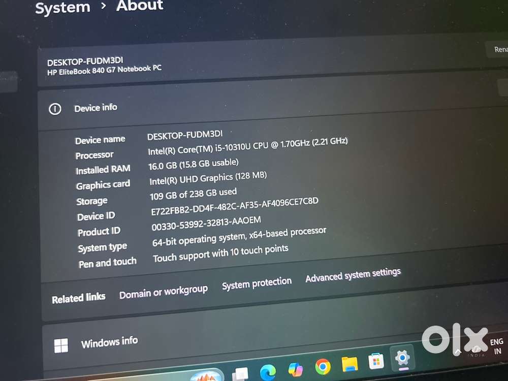 Hp Elitebook 840 G7 Notebook PC