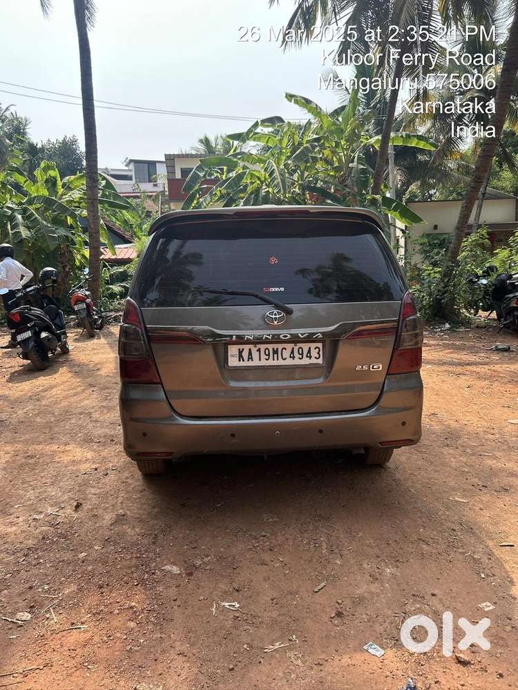 Toyota Innova 2012 Diesel Manual