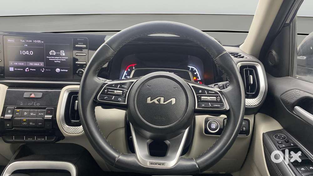 Kia Sonet 1.5 Htx Diesel At, 2022, Diesel