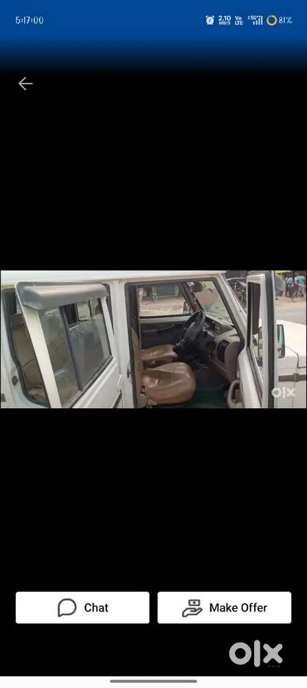 Mahindra Bolero 2017 Diesel Good Condition