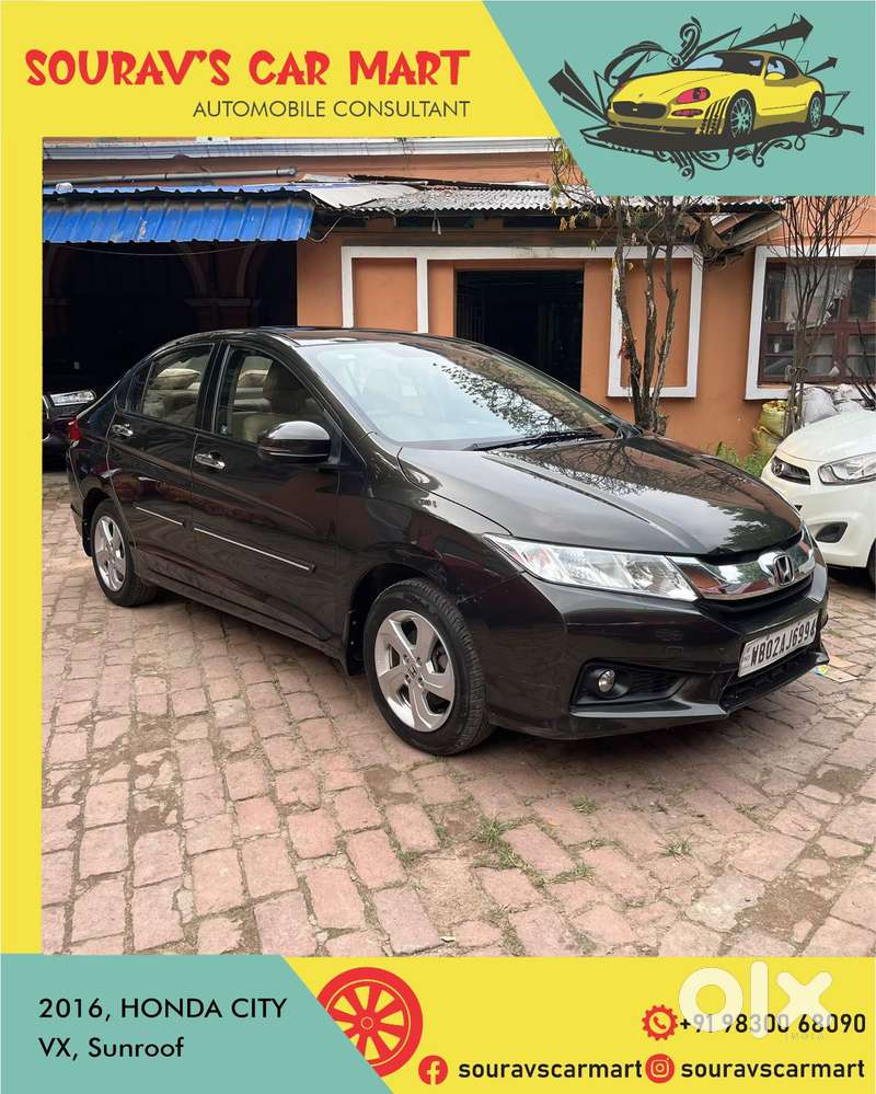 Honda City I Vtec Vx Option, 2016, Petrol