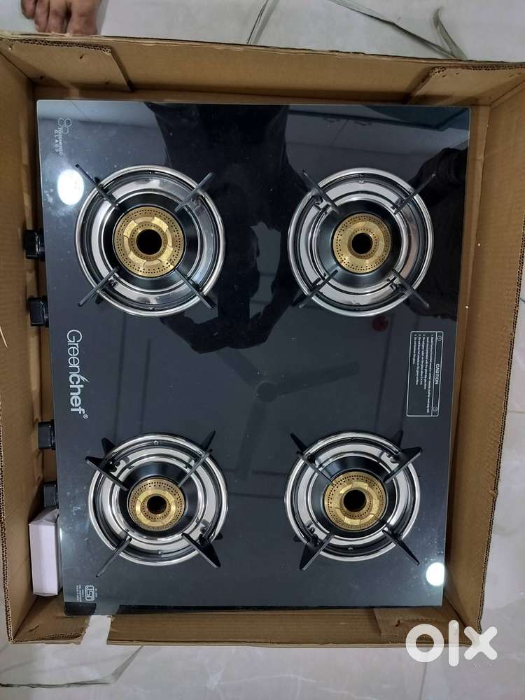 Gas Stove 4 burner brand new - Green Chef