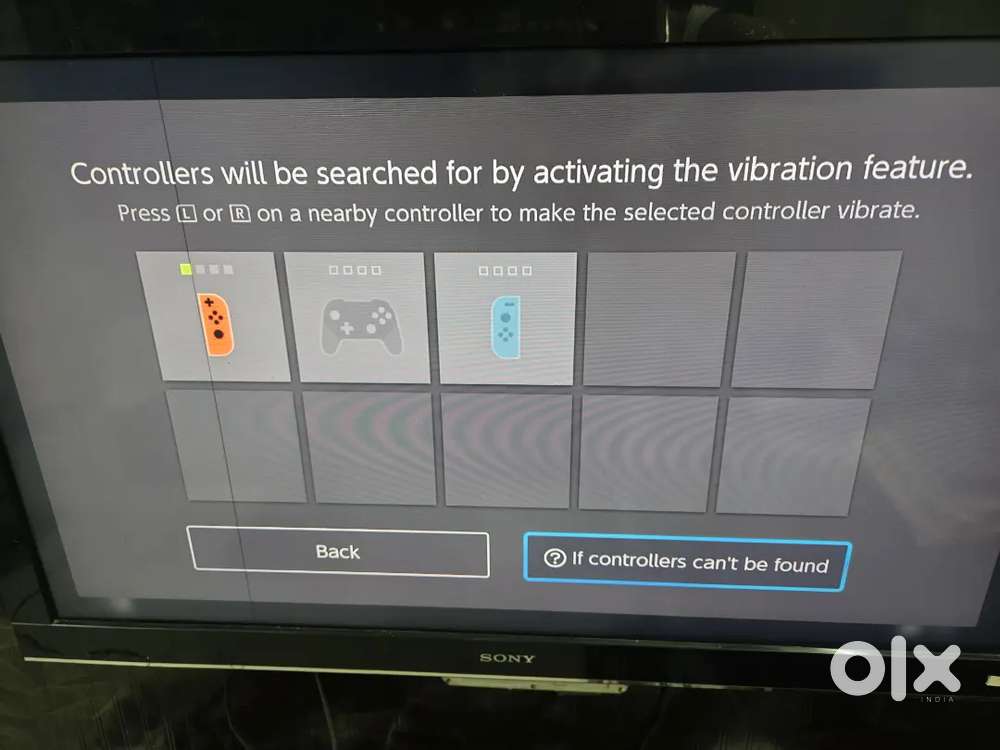 Sony 40 inch bx45 tv with line in display