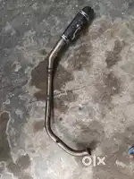 Exaust with bend pipe