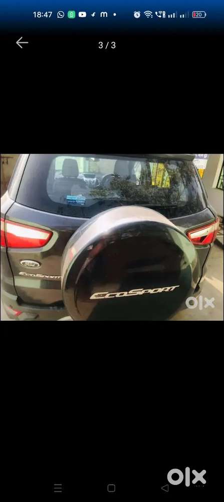 Ford Ecosport 2014 Diesel Manual 3rd Owner