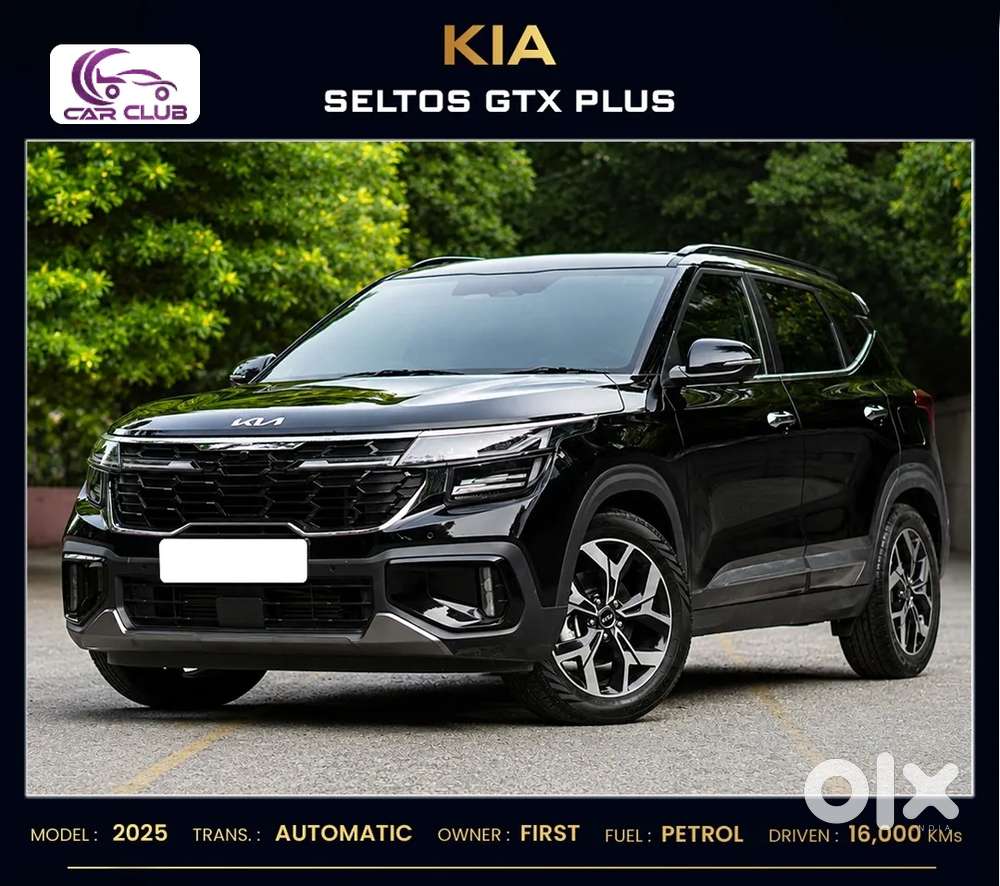 Kia Seltos Gtx Plus 1.5 Turbo Petrol Dct, 2025, Petrol