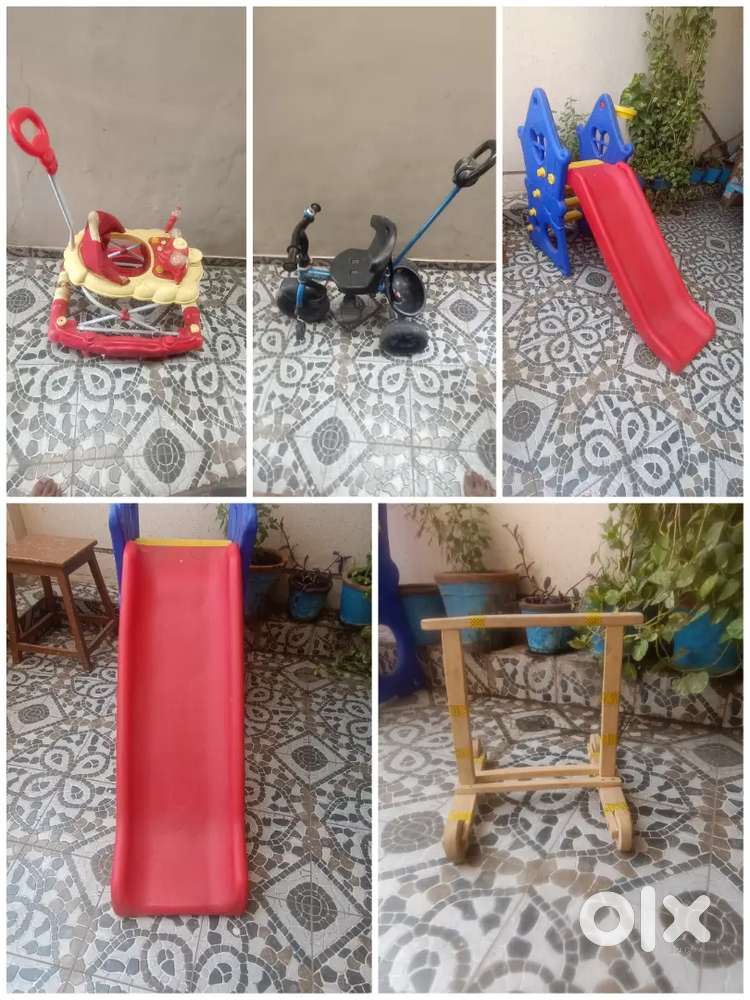 Kids Play Items Slider, Bicycle, Walker