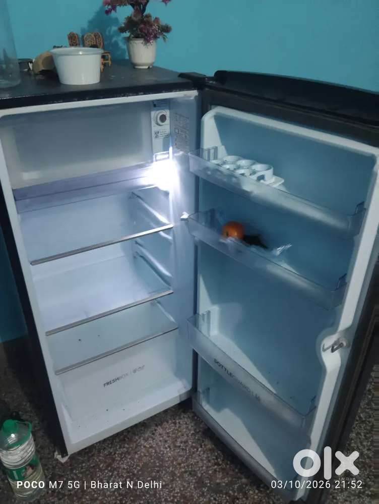 Haier refrigerator 185 ltr