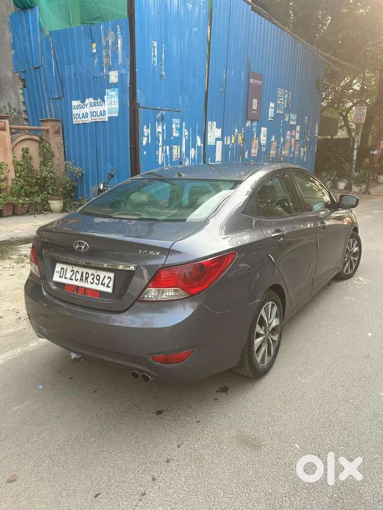 Hyundai Verna Fluidic 1.6 Vtvt Sx Opt, 2013, Cng & Hybrids